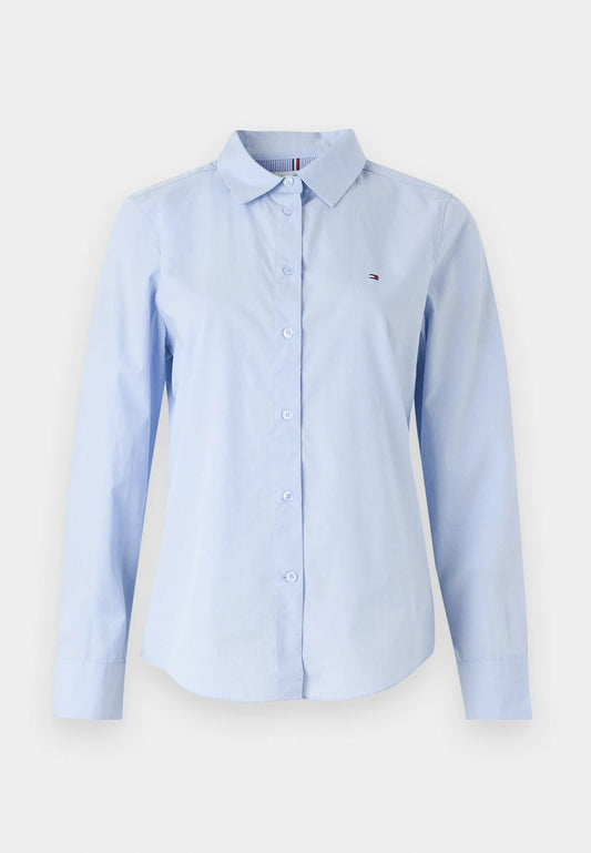 Oxford stretch  - breezy blue