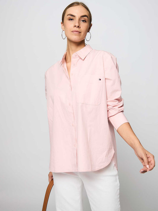 Poplin Easy Fit -Pink