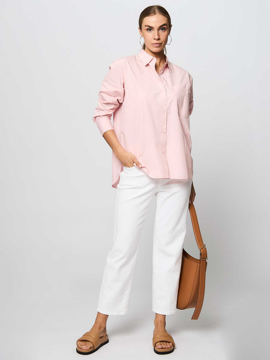 Poplin Easy Fit -Pink