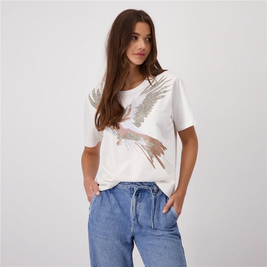 Here and Now PARROT PRINT T-SHIRT