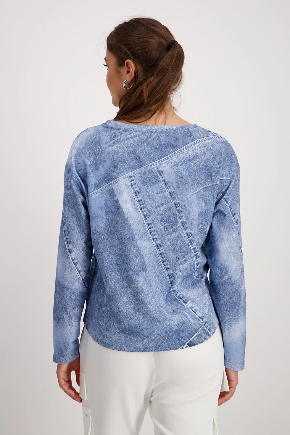 Denim top (Size 12,14)