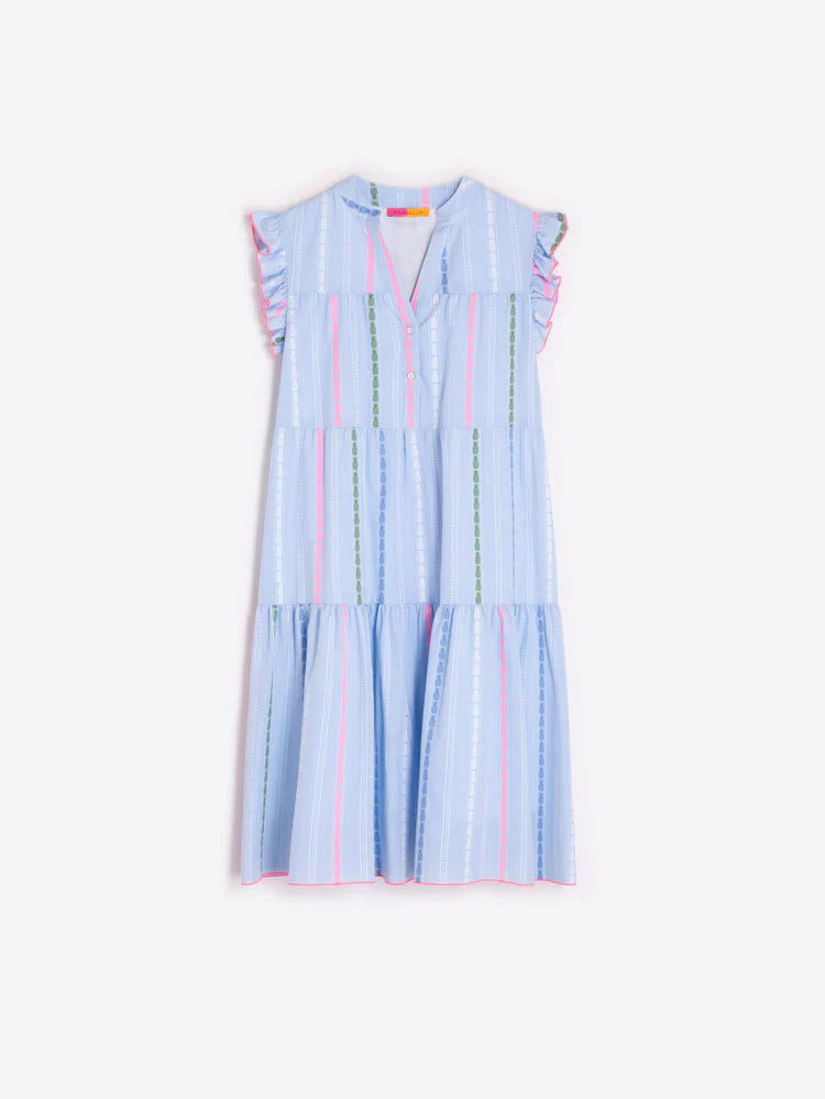 Margot blue stripe