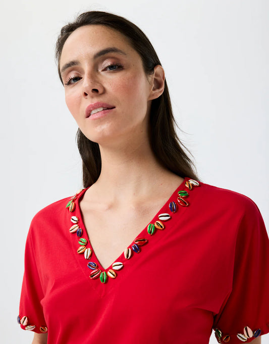 LAURE T-SHIRT-RED