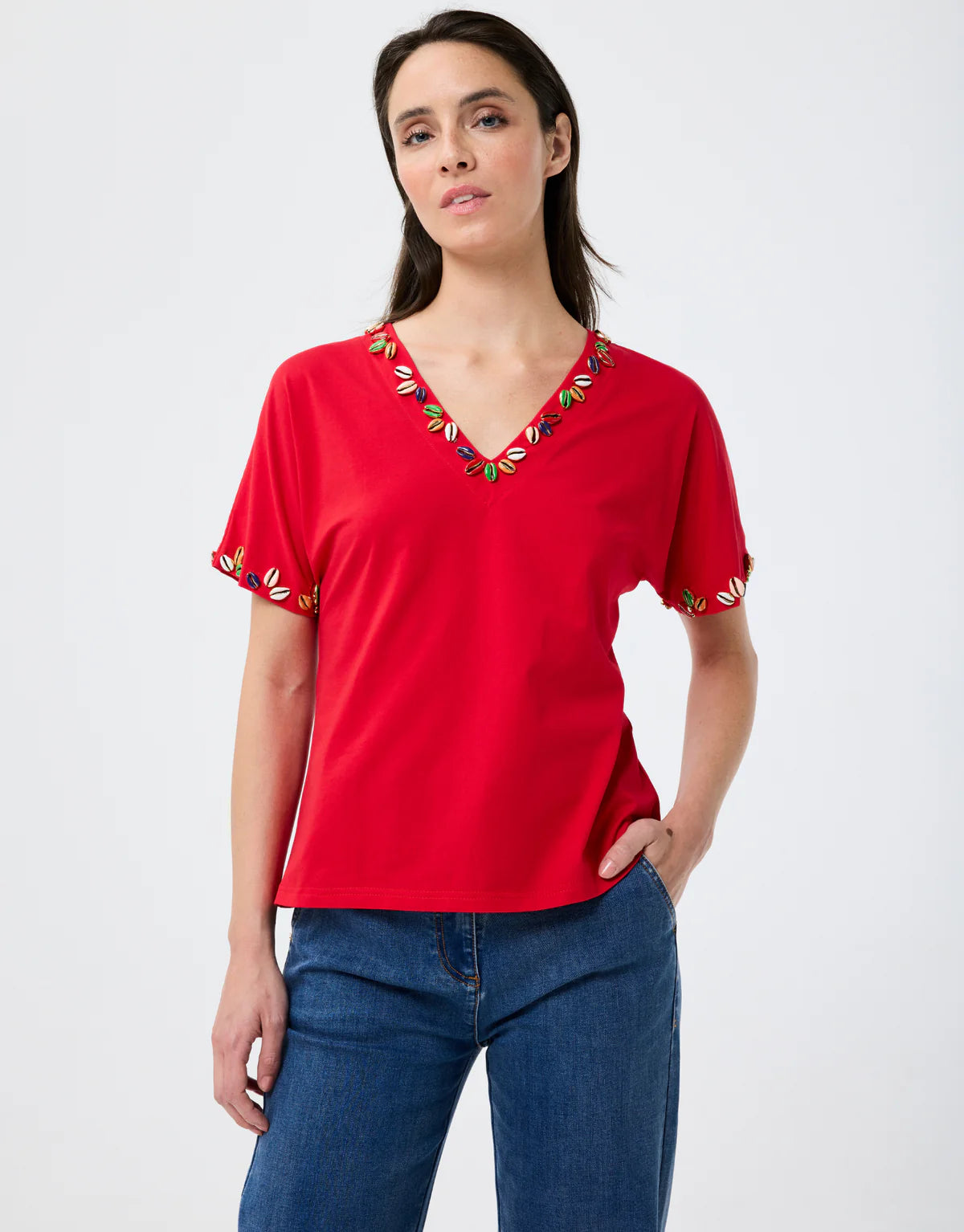 LAURE T-SHIRT-RED