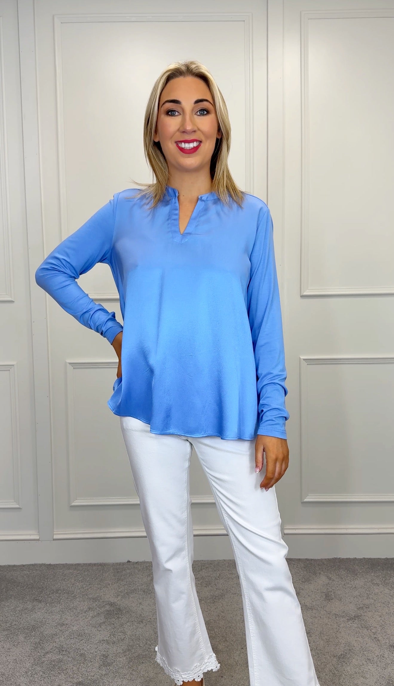 Blouse blue