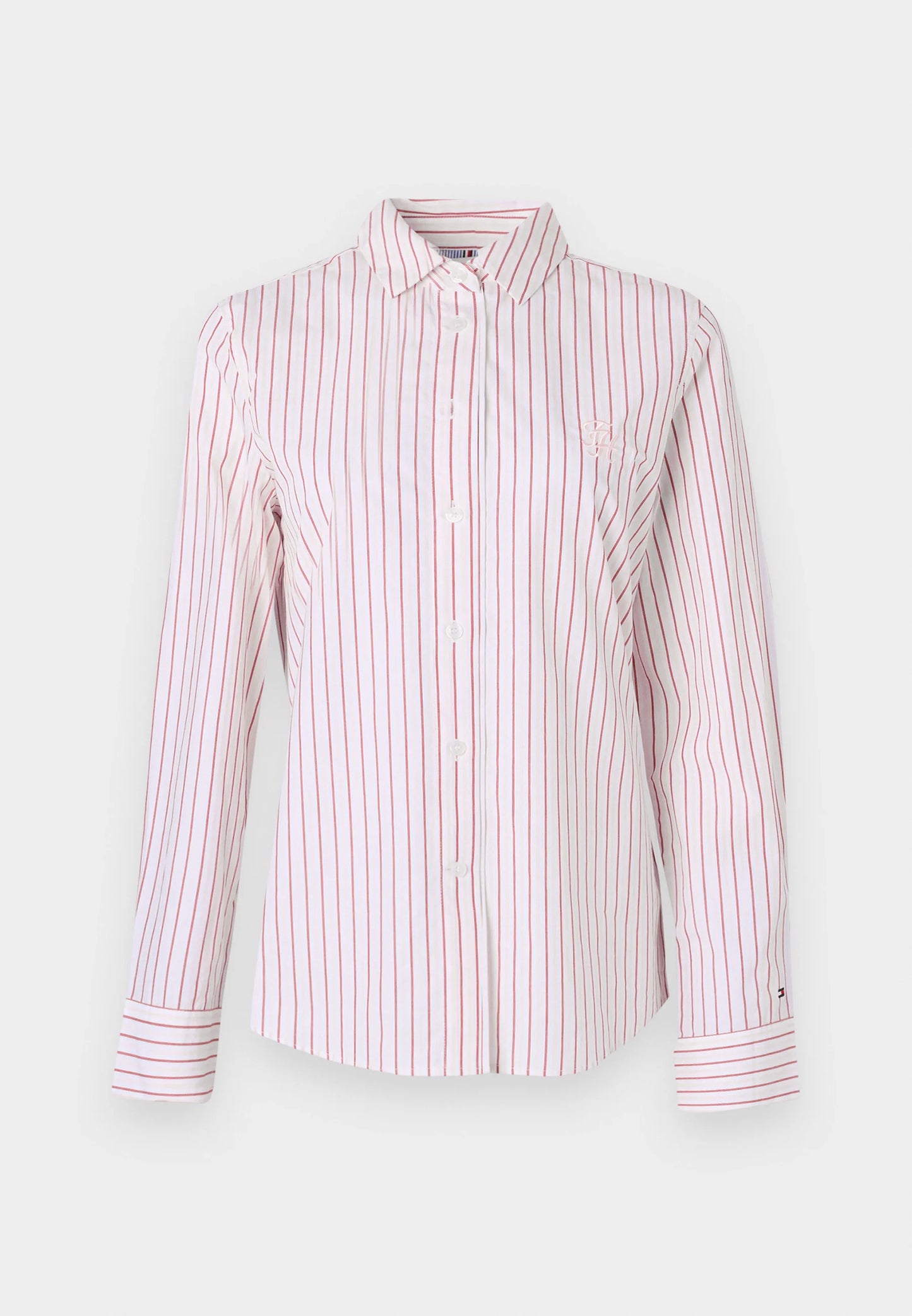 Classic shirting Strip pink red