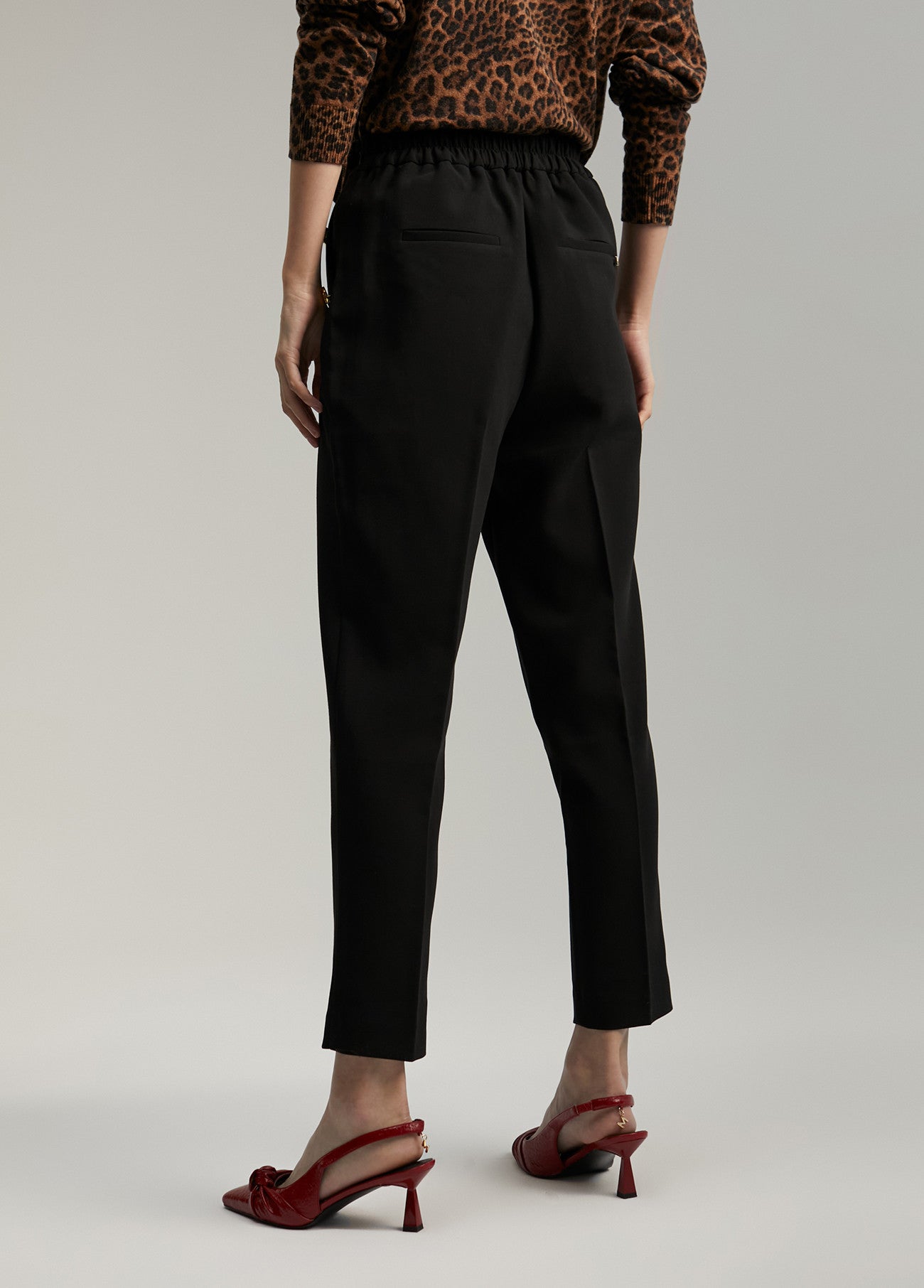 BUTTON DETAIL TROUSERS