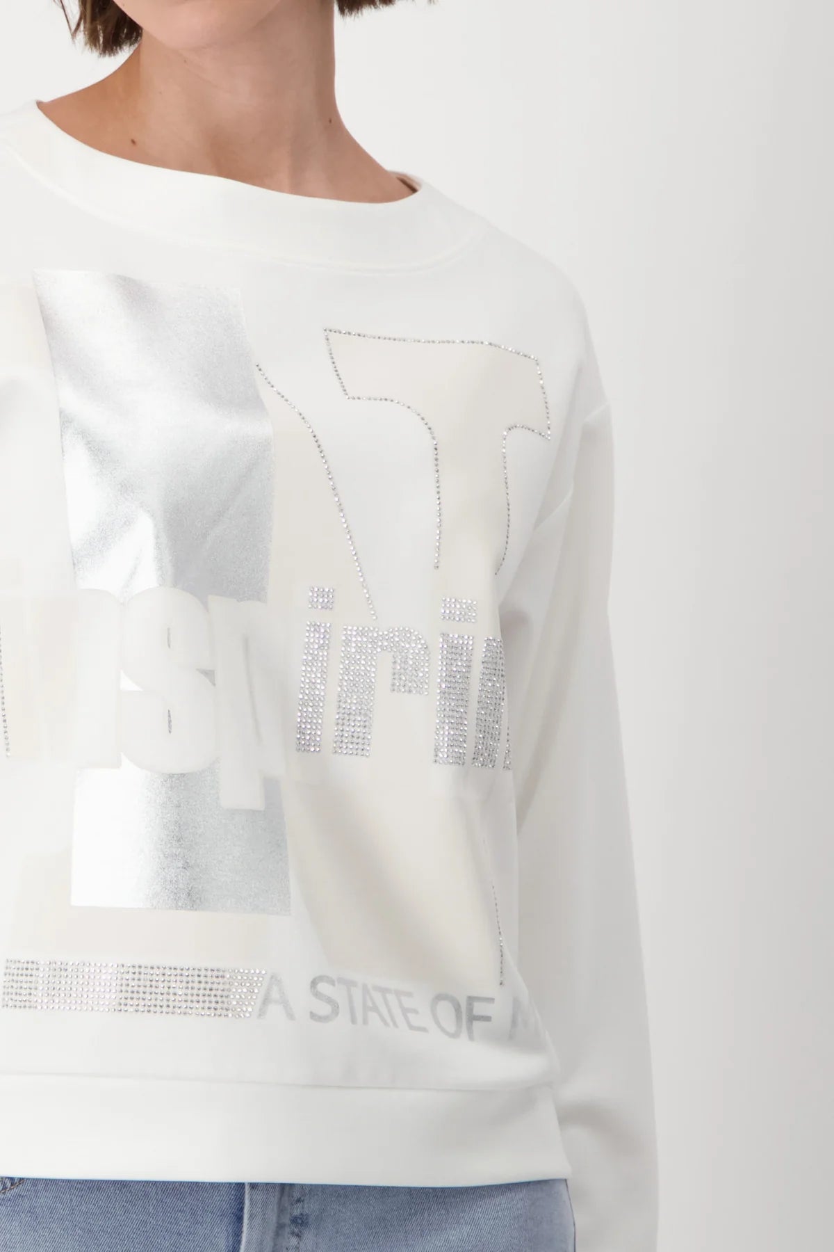 Off white inspiring sweat top