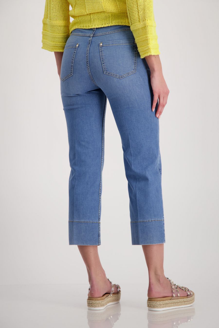 Trouser jeans straight soft touch