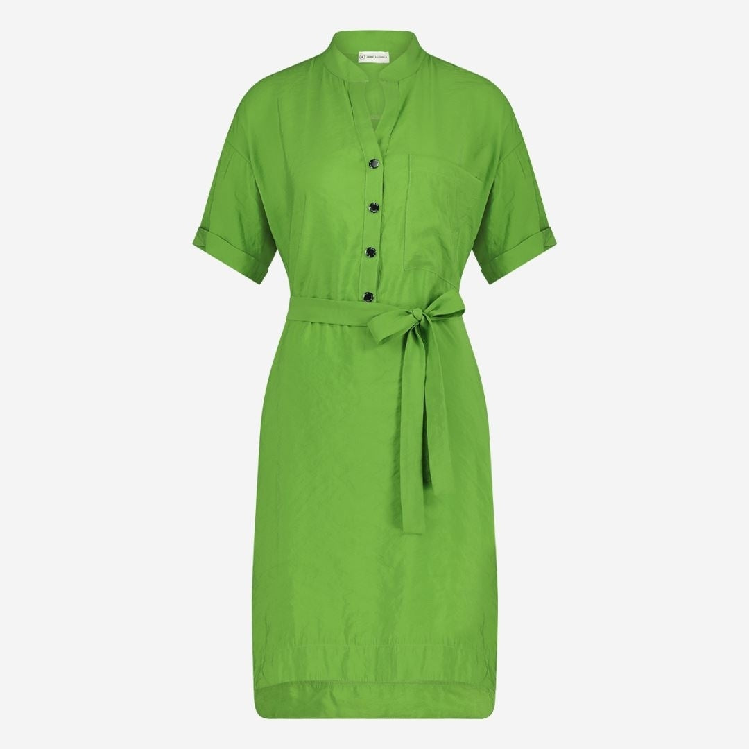 Maiky lime green dress
