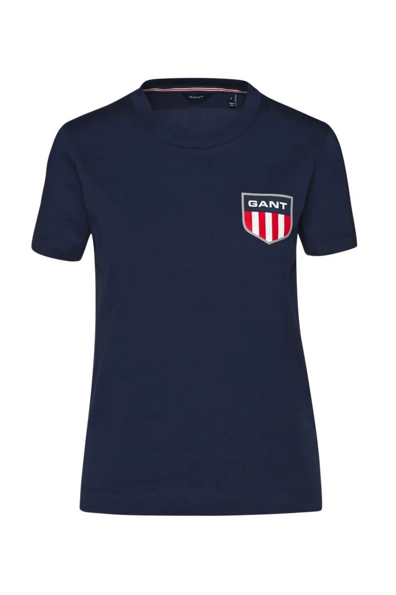 Graphic T-shirt- Navy