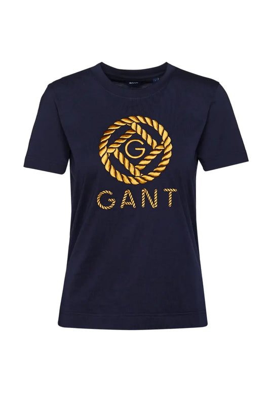Rope Icon T-shirt- Navy