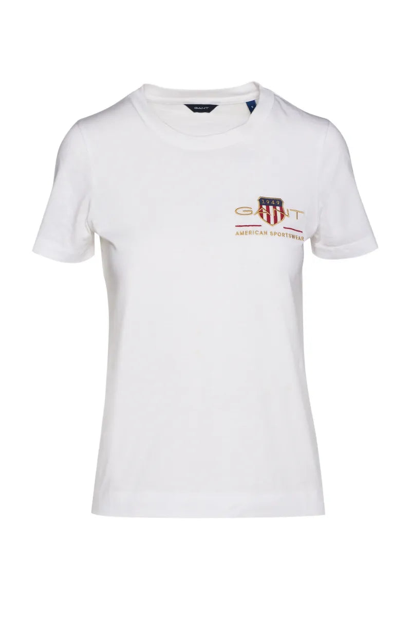 Archive Shield T-shirt -White