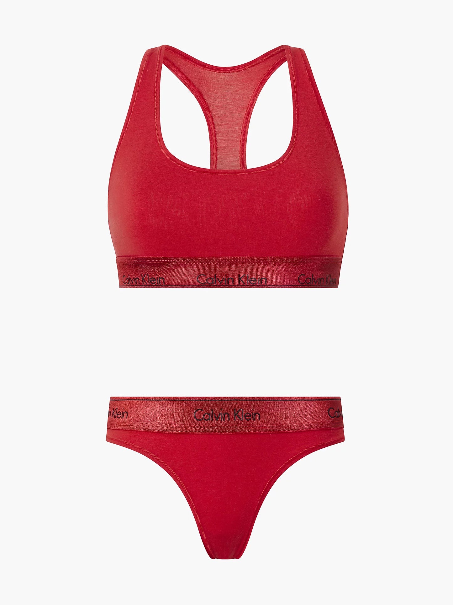 Gift Box Bralette & Thong Set-Red